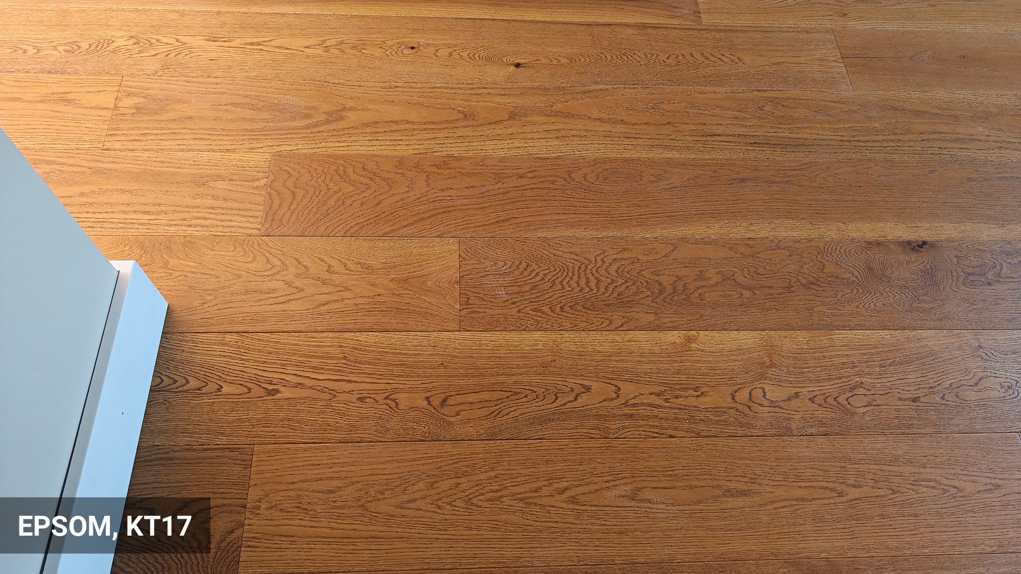 Professional Installation of Engineered Golden Oak Flooring in Epsom